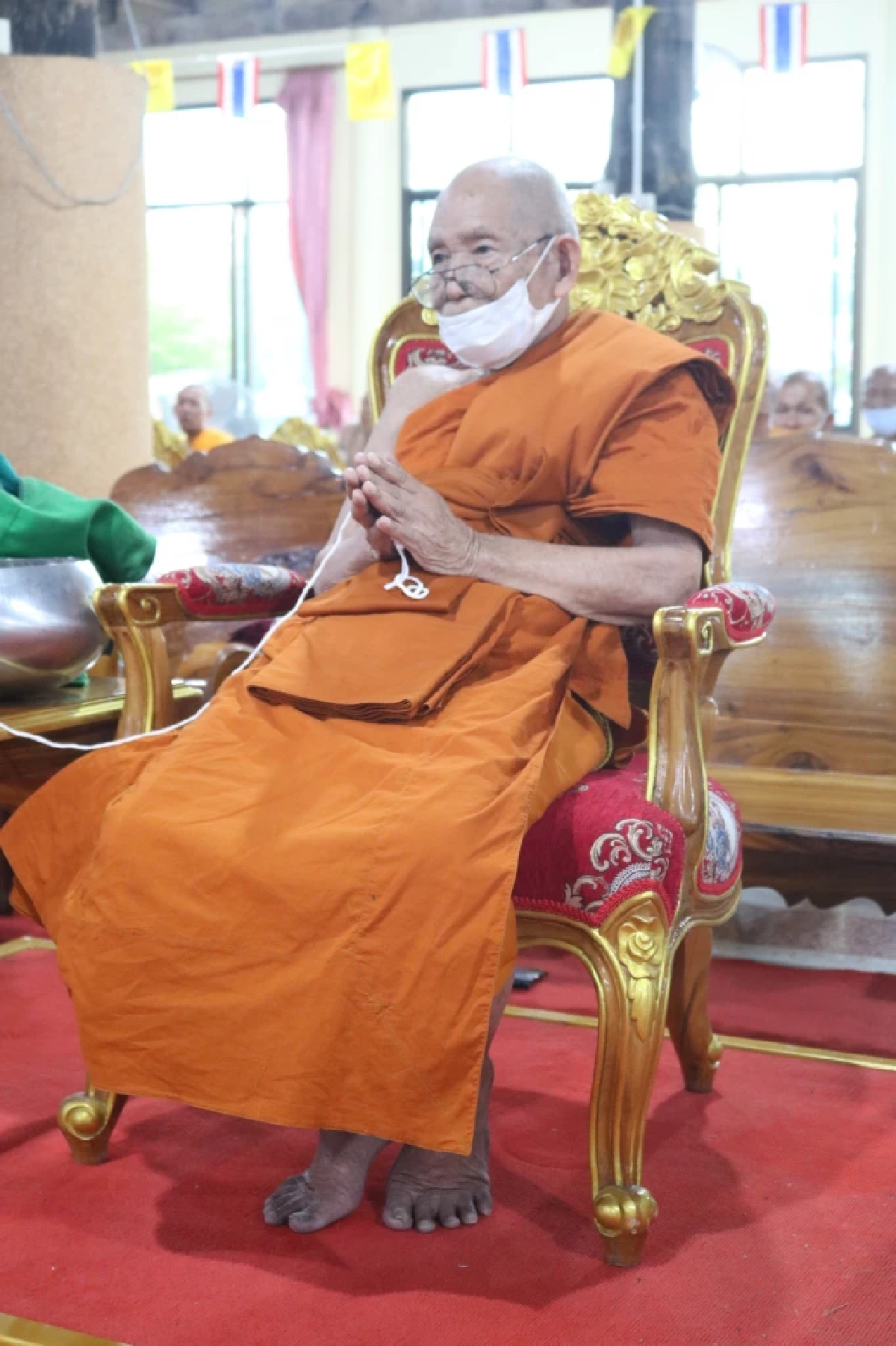 แสดงมุทิตาจิต อายุวัฒนมงคล 7 รอบ หลวงพ่อทวน วัดอุทุมพราราม สุพรรณบุรี