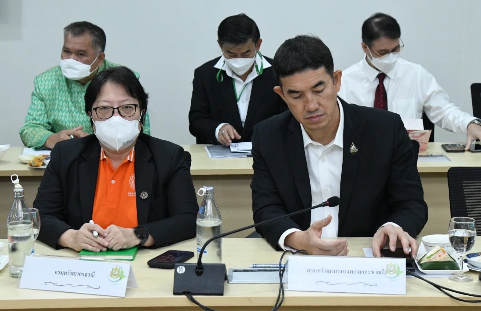 ประชุมมอบนโยบายข้าราชการกระทรวงทรัพยากรธรรมชาติและสิ่งแวดล้อม