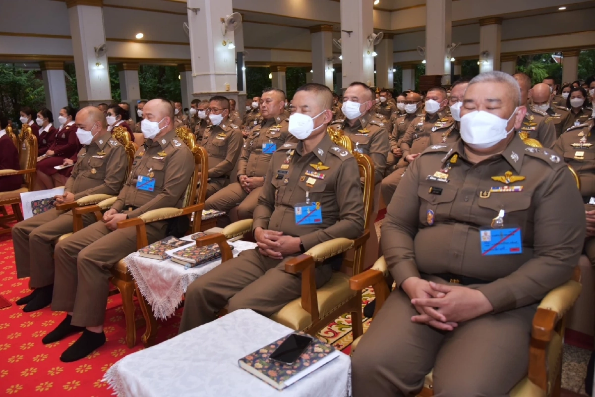 ตร.จัดพิธีเจริญพระพุทธมนต์ ถวาย "เจ้าฟ้าพัชรกิติยาภา"