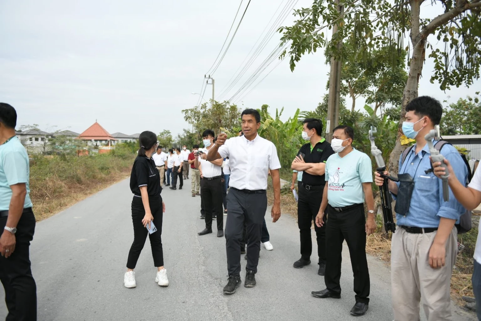 ผู้ว่าฯกทม.ตรวจเยี่ยมคลองสามวา