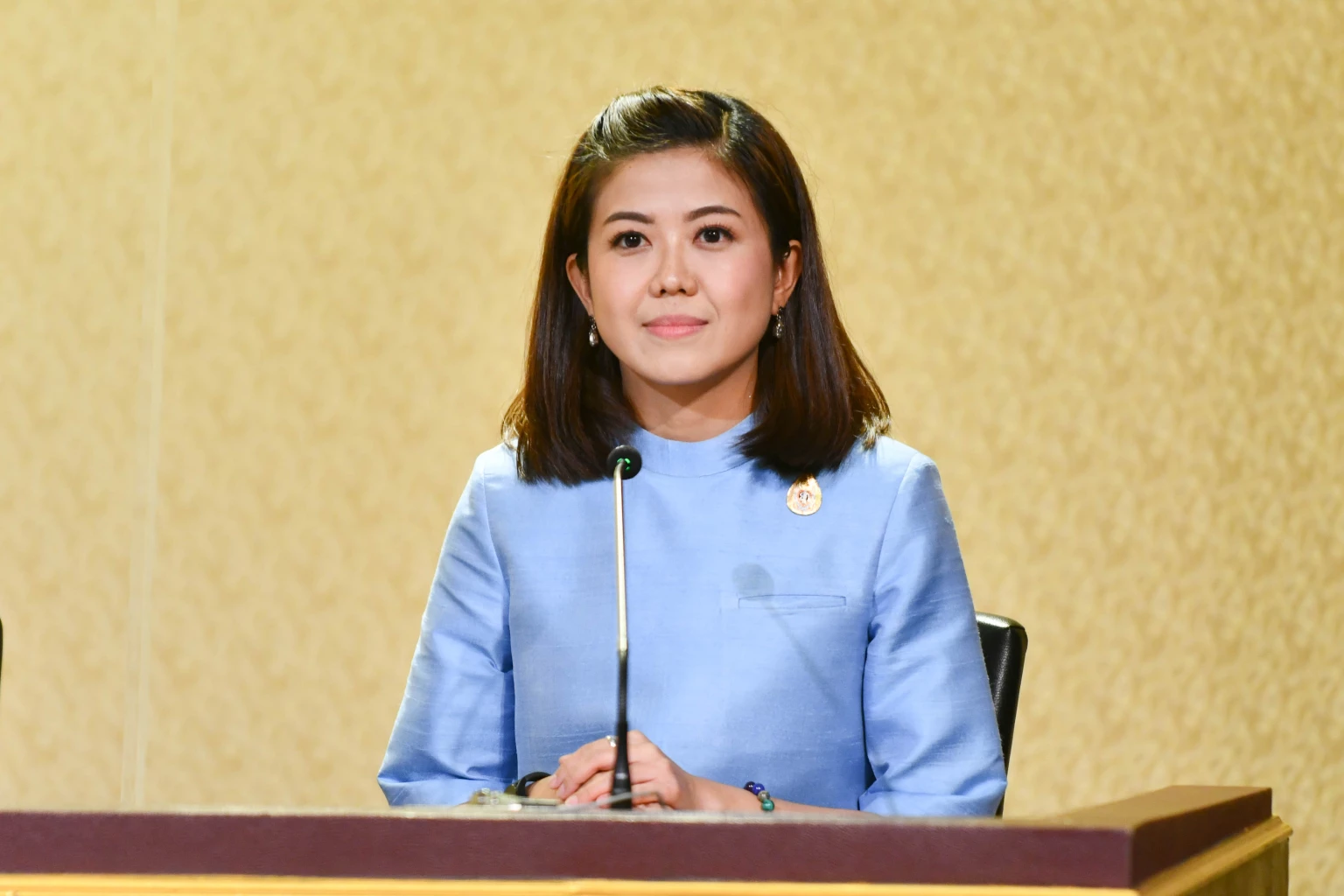  น.ส.ทิพานัน ศิริชนะ รองโฆษกประจำสำนักนายกรัฐมนตรี