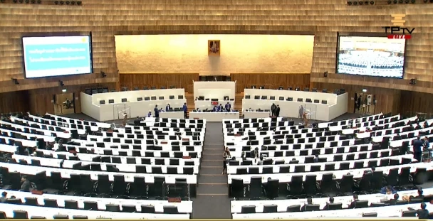 บรรยากาศประชุมสภาผู้แทนราษฎร