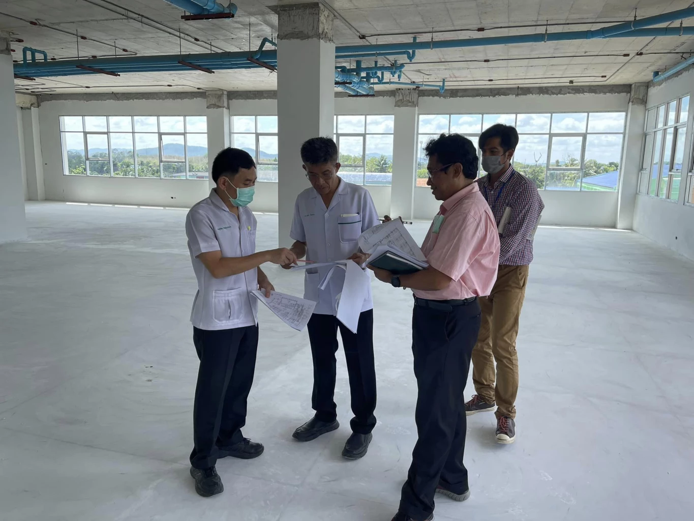 อดีตผอ.โรงพยาบาลจะ ส่งมอบอาคารให้ผอ.โรงพยาบาลคนใหม่ 