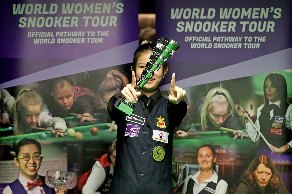 'มิ้งค์ สระบุรี' สร้างผลงานสะท้านวงการสอยคิว ทะยานขึ้นมือ 1  โลก สำเร็จ