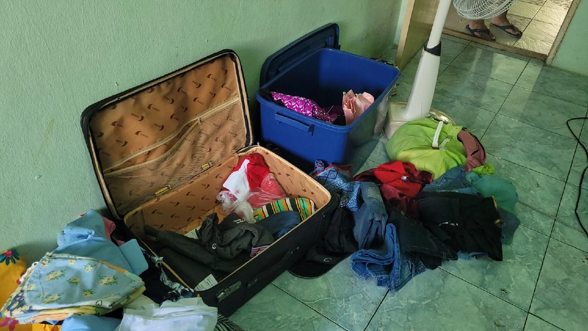 สภาพในห้องพักผู้เสียชีวิตถูกรื้อค้นทรัพย์สิน