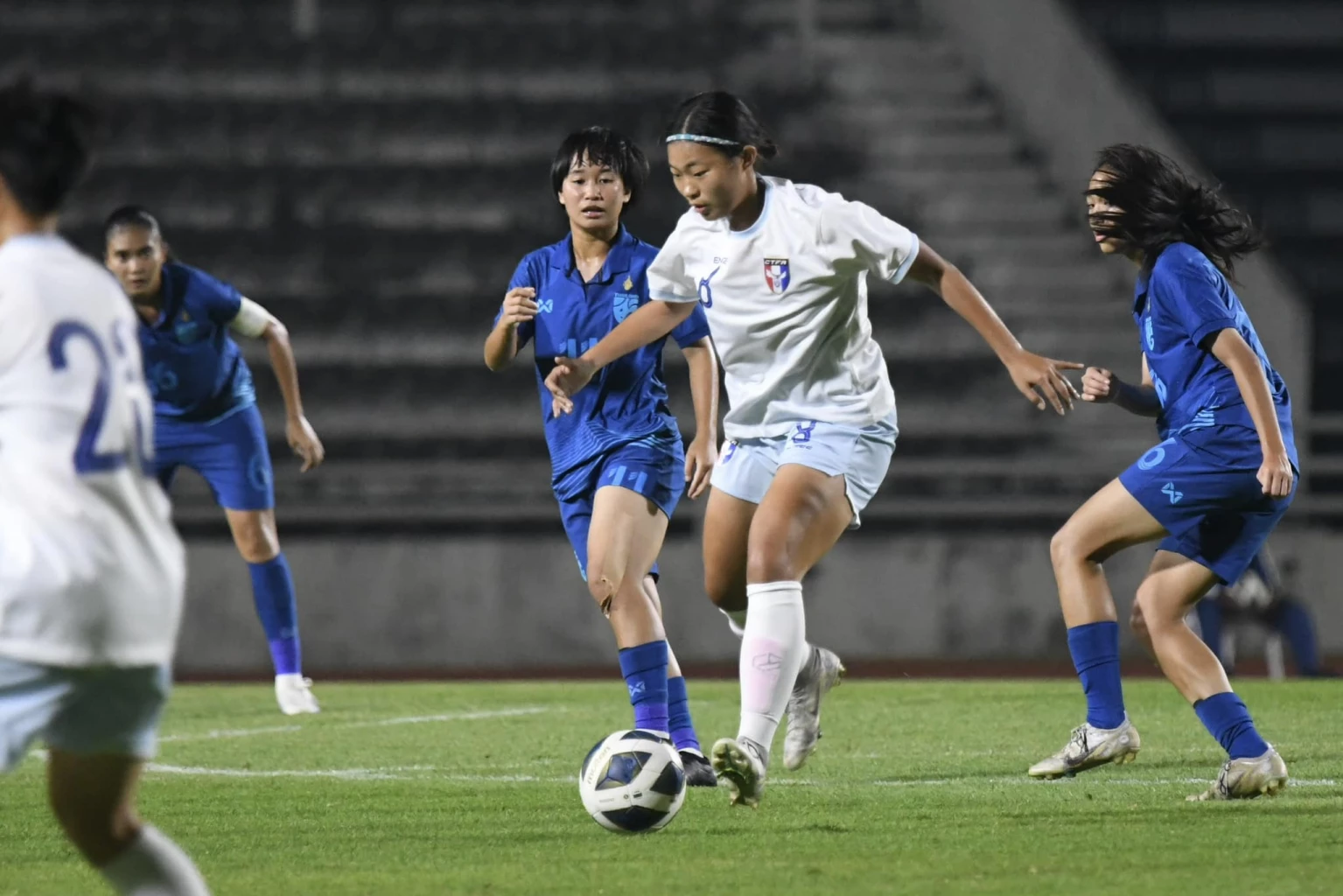 'U20 Women's Football' is sad. Taiwan smashed through the second round of the Asian Women's Football Championship.