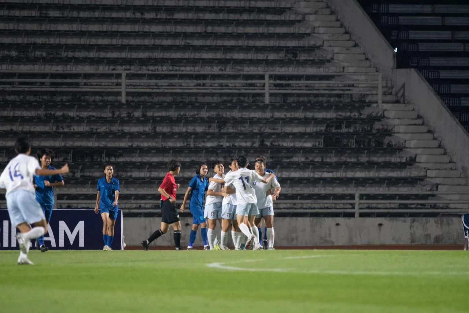 'U20 Women's Football' is sad. Taiwan smashed through the second round of the Asian Women's Football Championship.