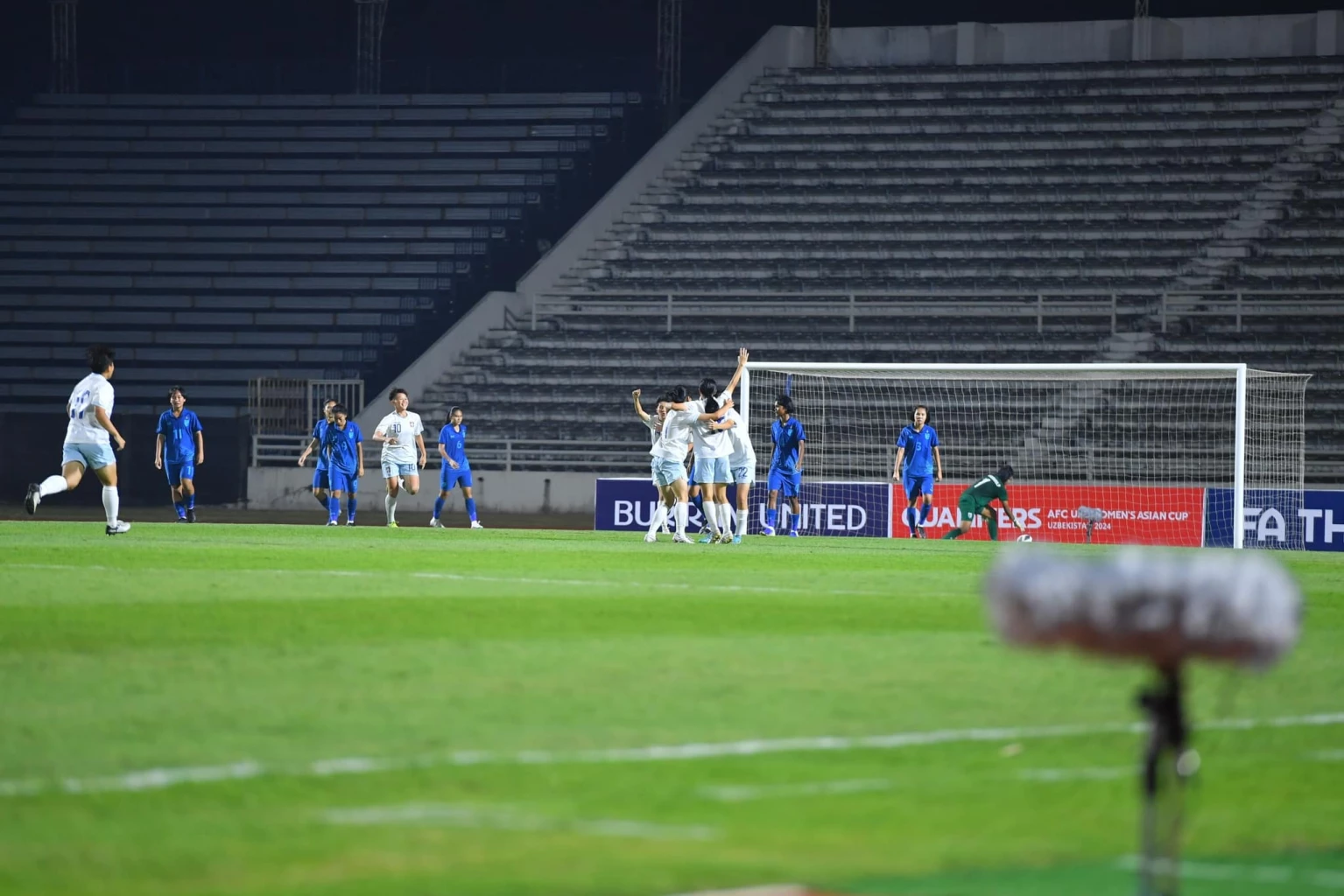 Sad 'U20 Women's Football' Taiwan smashed through the second round of the Asian Women's Football Championship