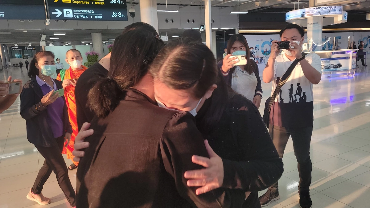 บรรยากาศเศร้าของญาติ