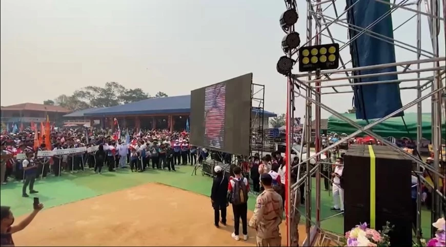 พล.อ.ประวิตร วงษ์สุวรรณ วีดีโอคอลเปิดงาน "แม่สลองเกมส์"