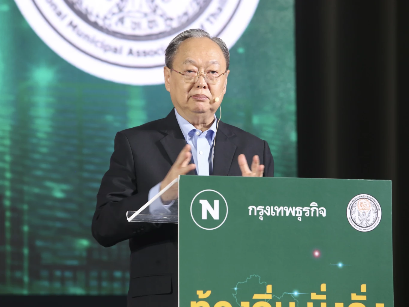 นายสนธิรัตน์ สนธิจิรวงศ์ ประธานยุทธศาสตร์การเมือง พรรคพลังประชารัฐ