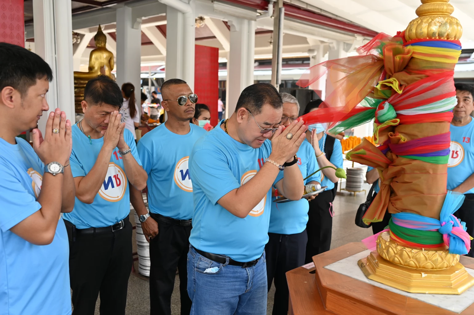 'พรรคไทยชนะ' ถือฤกษ์ 241 ปี ศาลหลักเมือง เคลื่อนขบวนหาเสียงทั่วประเทศ