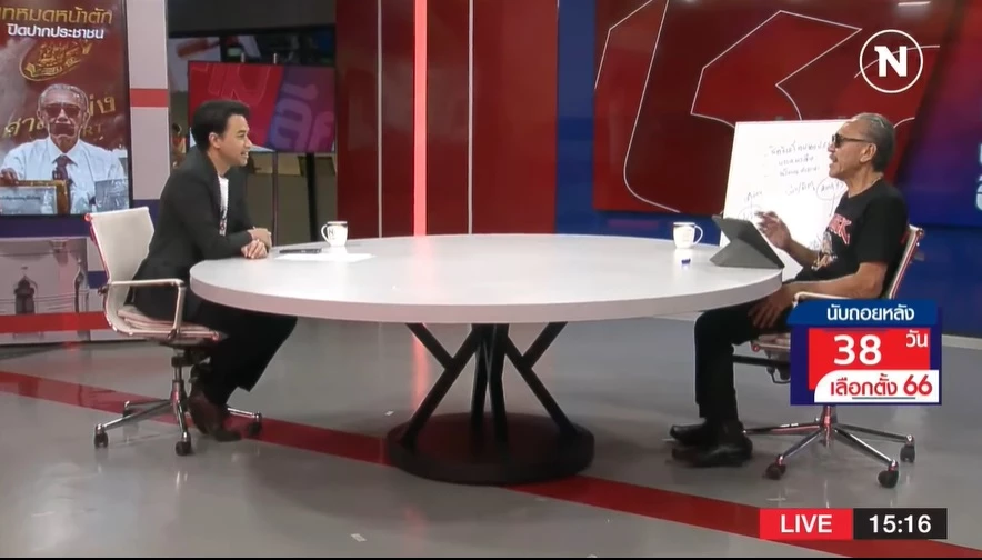 รายการ คมชัดลึก เนชั่นทีวี พูดคุยในประเด็น  ปิดปาก…”ชูวิทย์” คิดผิด-คิดถูก?