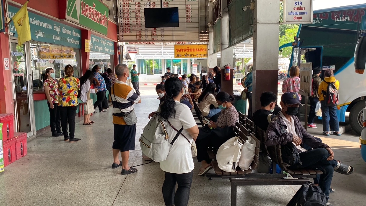 หน้าสถานี บขส.