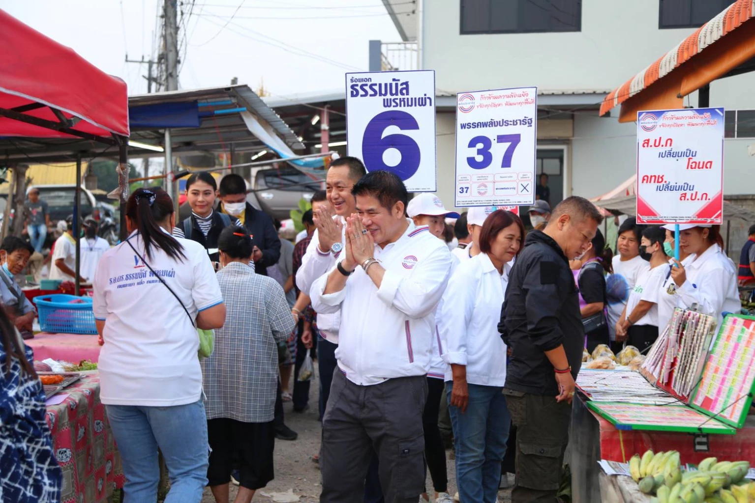 ร.อ.ธรรมนัส ลุยหาเสียงจ.พะเยา บ้านเกิด