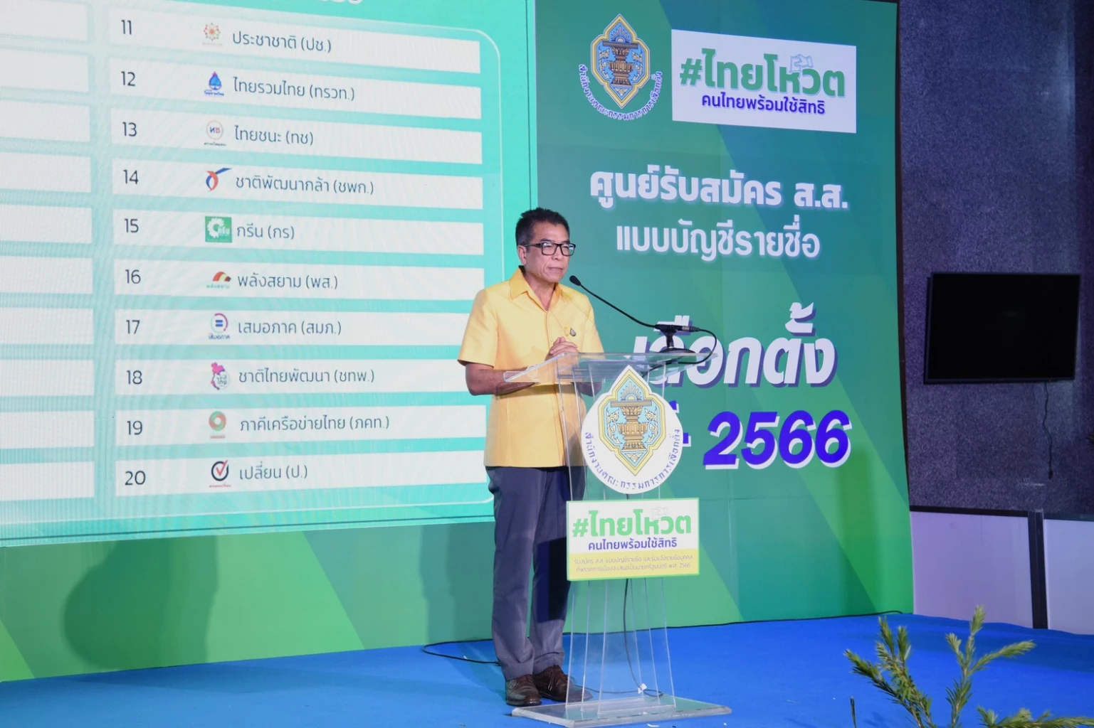 กกต.ไฟเขียว 67  พรรค ส่งผู้สมัคร สส.บัญชีรายชื่อ - 9 ราย คุณสมบัติไม่ผ่าน