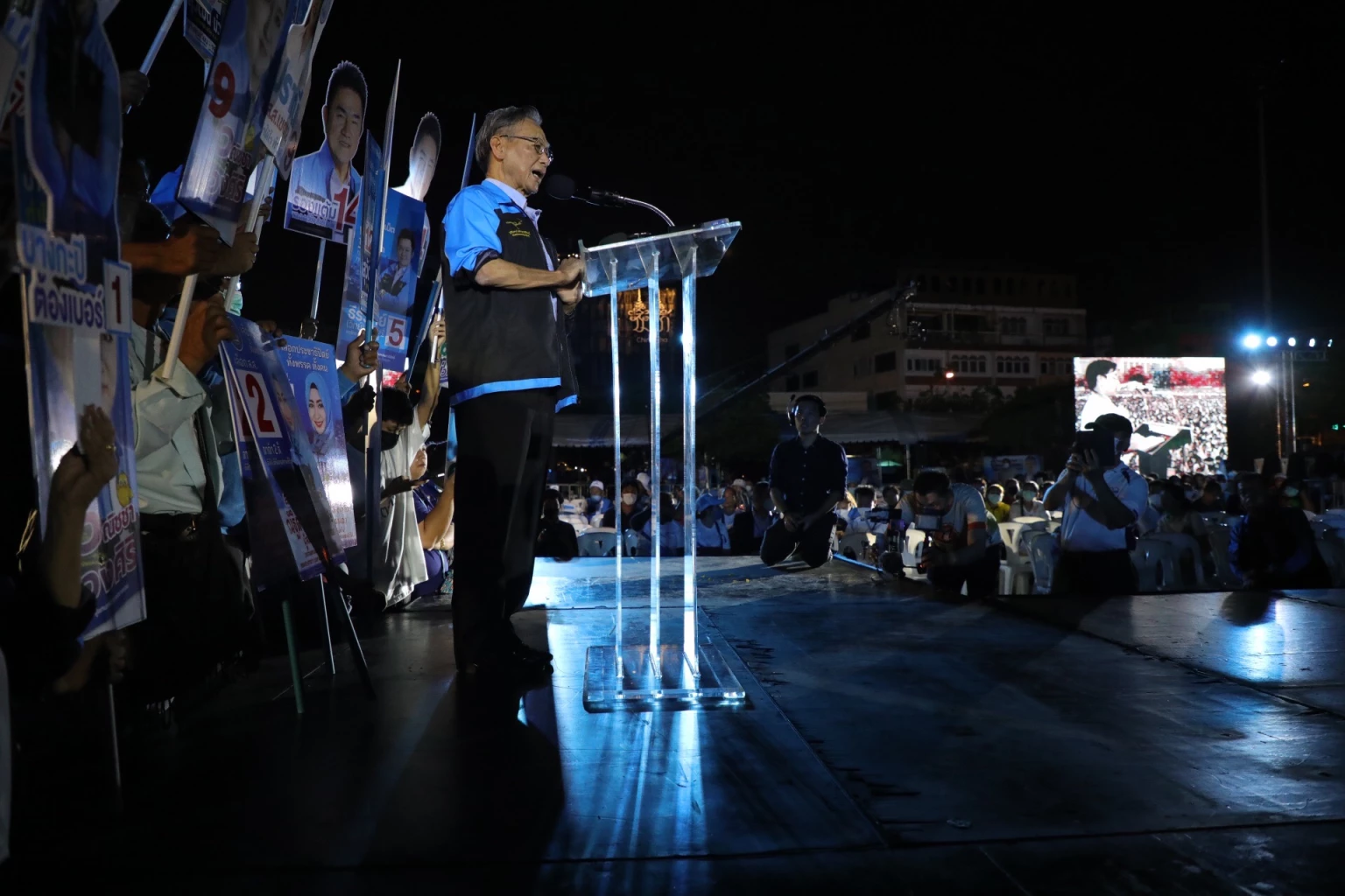 ชวน หลีกภัย ร่ายยาวไม่หวั่นผลสำรวจจุรินทร์-'ประชาธิปัตย์'ขาลง