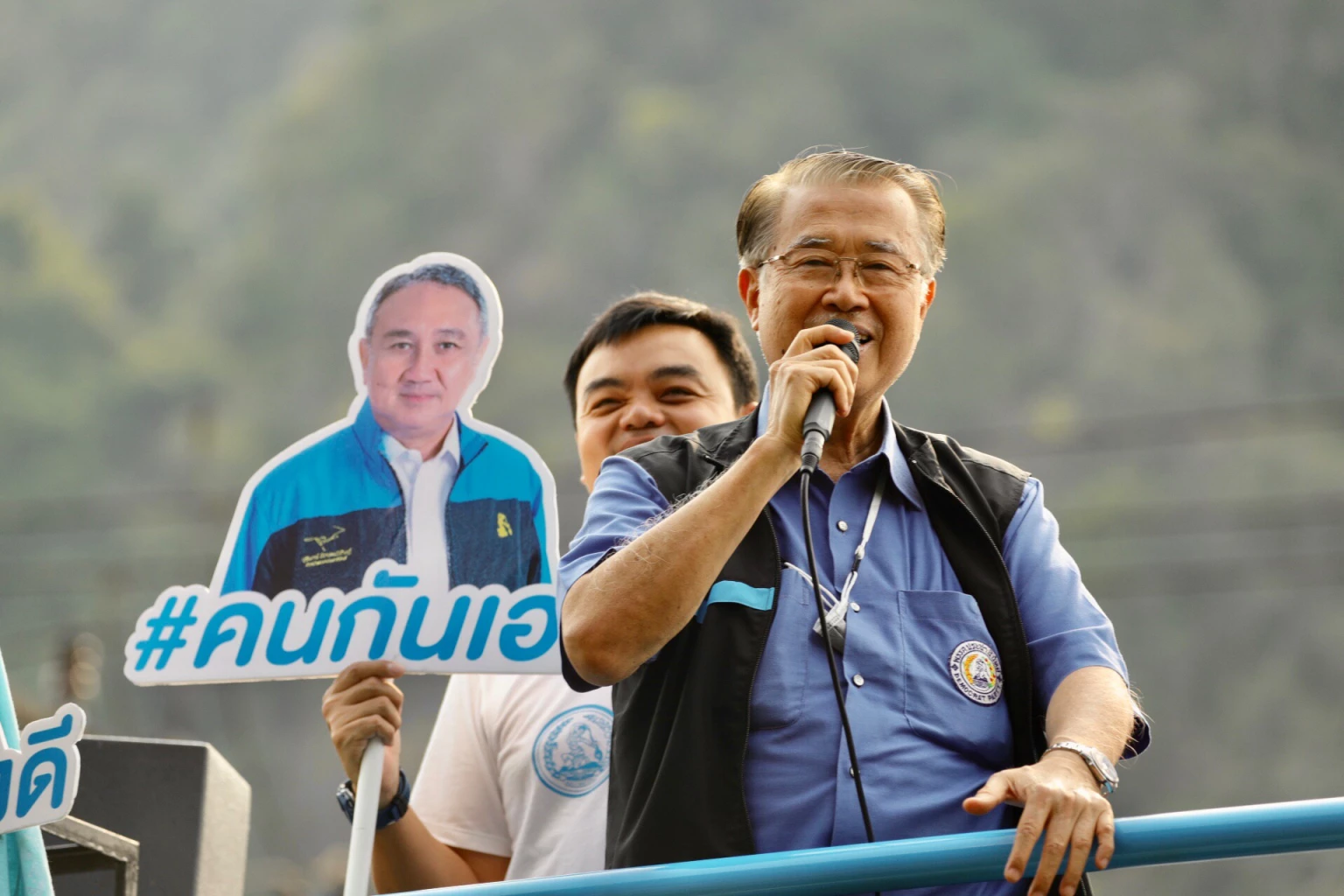 แกนนำประชาธิปัตย์ ลุยหาเสียง จ.กระบี่