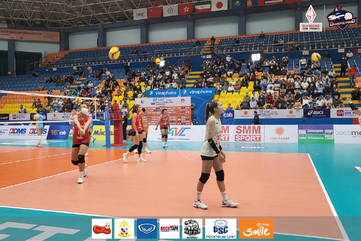 'ไดมอนด์ฟู้ด' คืนฟอร์มเชือด ฮ่องกง ศึก วอลเลย์บอลสโมสรหญิง ชิงแชมป์เอเชีย
