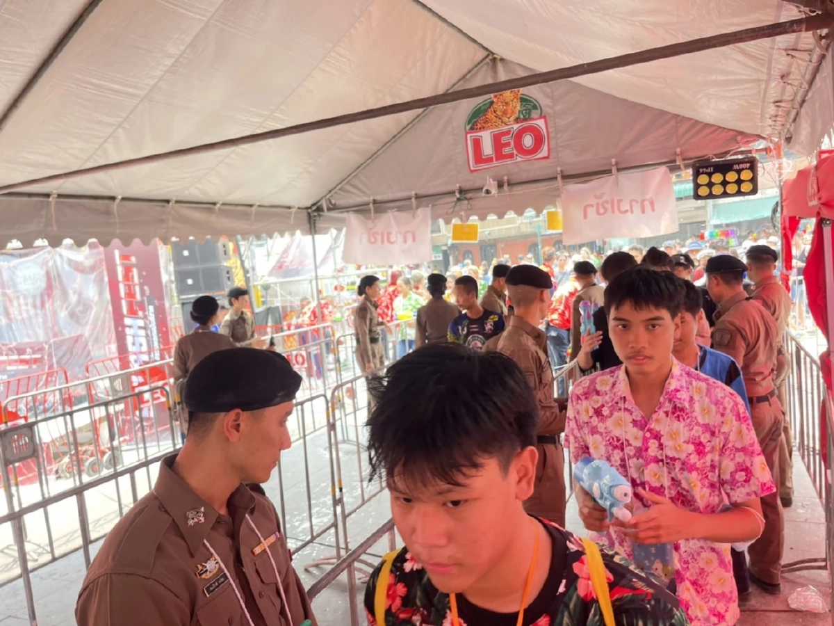 ตั้งจุดคัดกรอง สงกรานต์ถนนข้าวสาร 2566