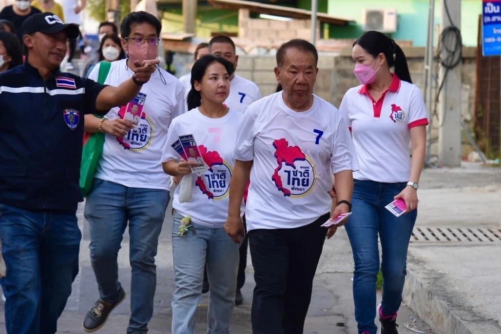 นายเผดิมชัย สะสมทรัพย์ บ้านใหญ่นครปฐม นำทัพผู้สมัคร สส.ชาติไทยพัฒนา  สู้เต็มที่ทุกเขต 
