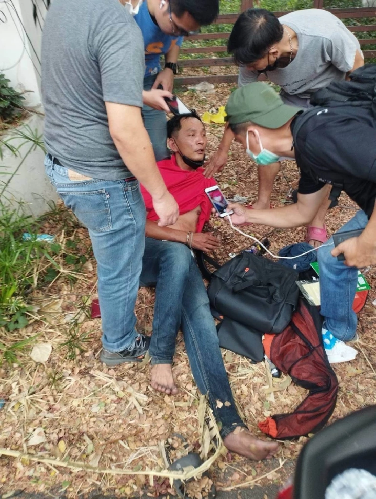 ตำรวจเข้าจับกุมตัวนายณัฐพล ผู้ต้องสงสัยการหายตัวไปของน.ส.้ด่นนภา