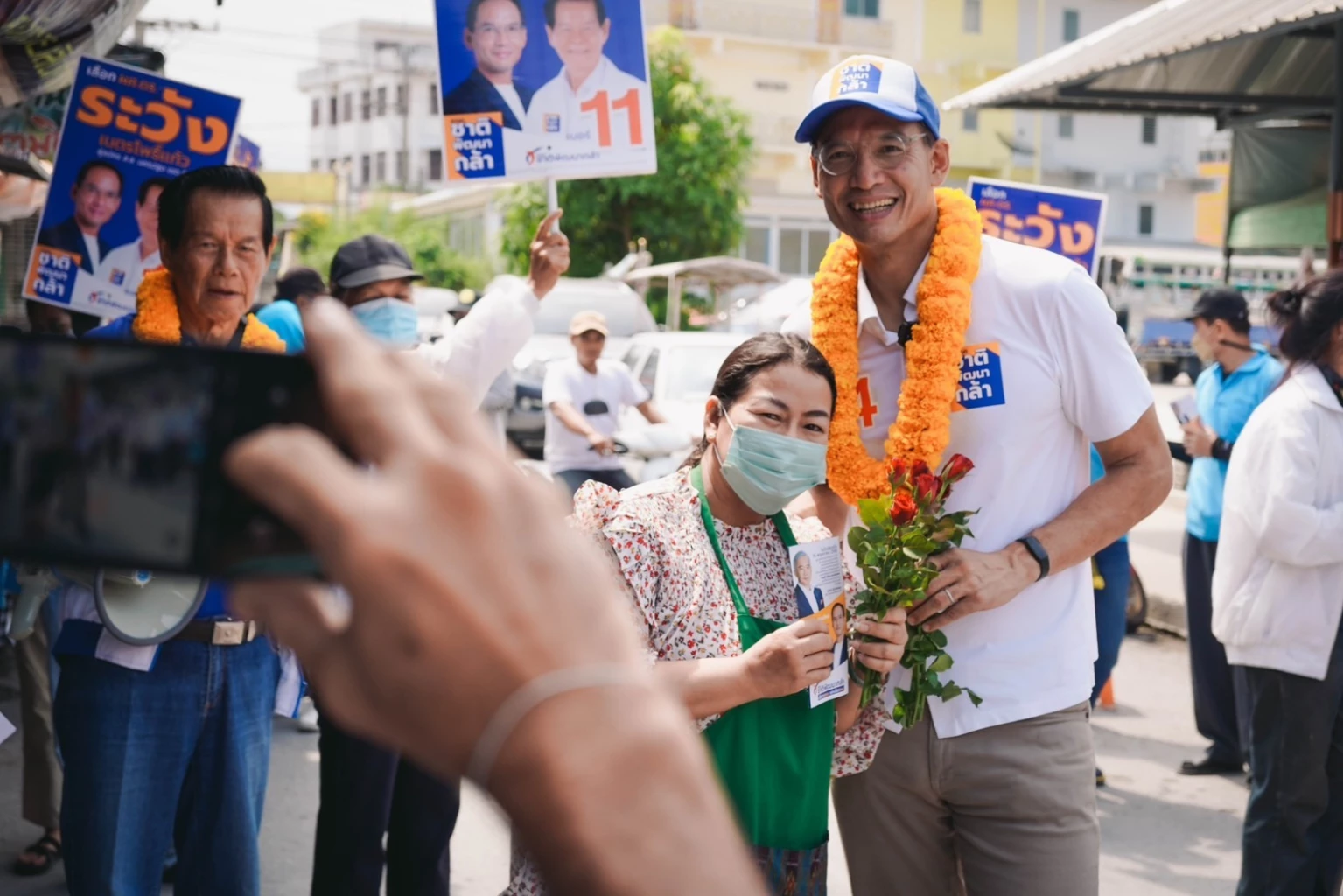 'กรณ์' อ้อน คนสามพรานเลือก ดร.ระวัง-'ชพก.เบอร์ 14'