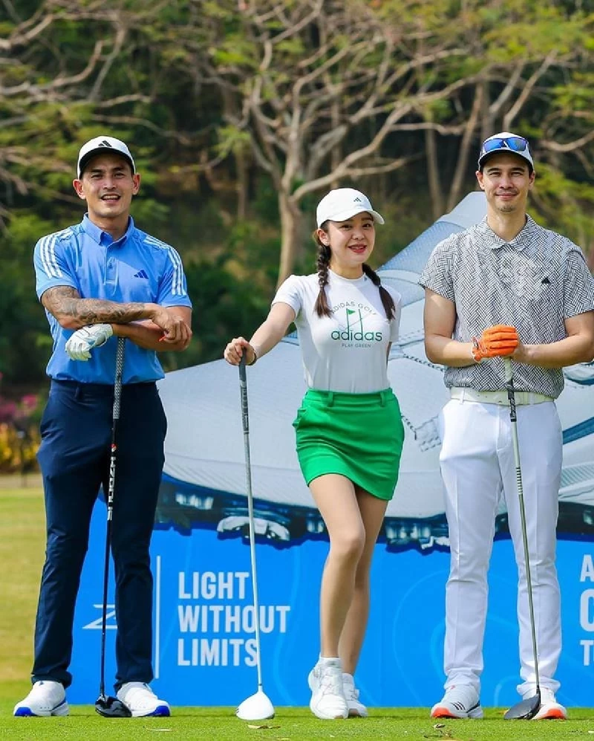 "แมท ภีรนีย์" โพสต์ หลัง "สงกรานต์" ถูกขุดภาพ ตีกอล์ฟกับ "มายด์ ณภศศิ"