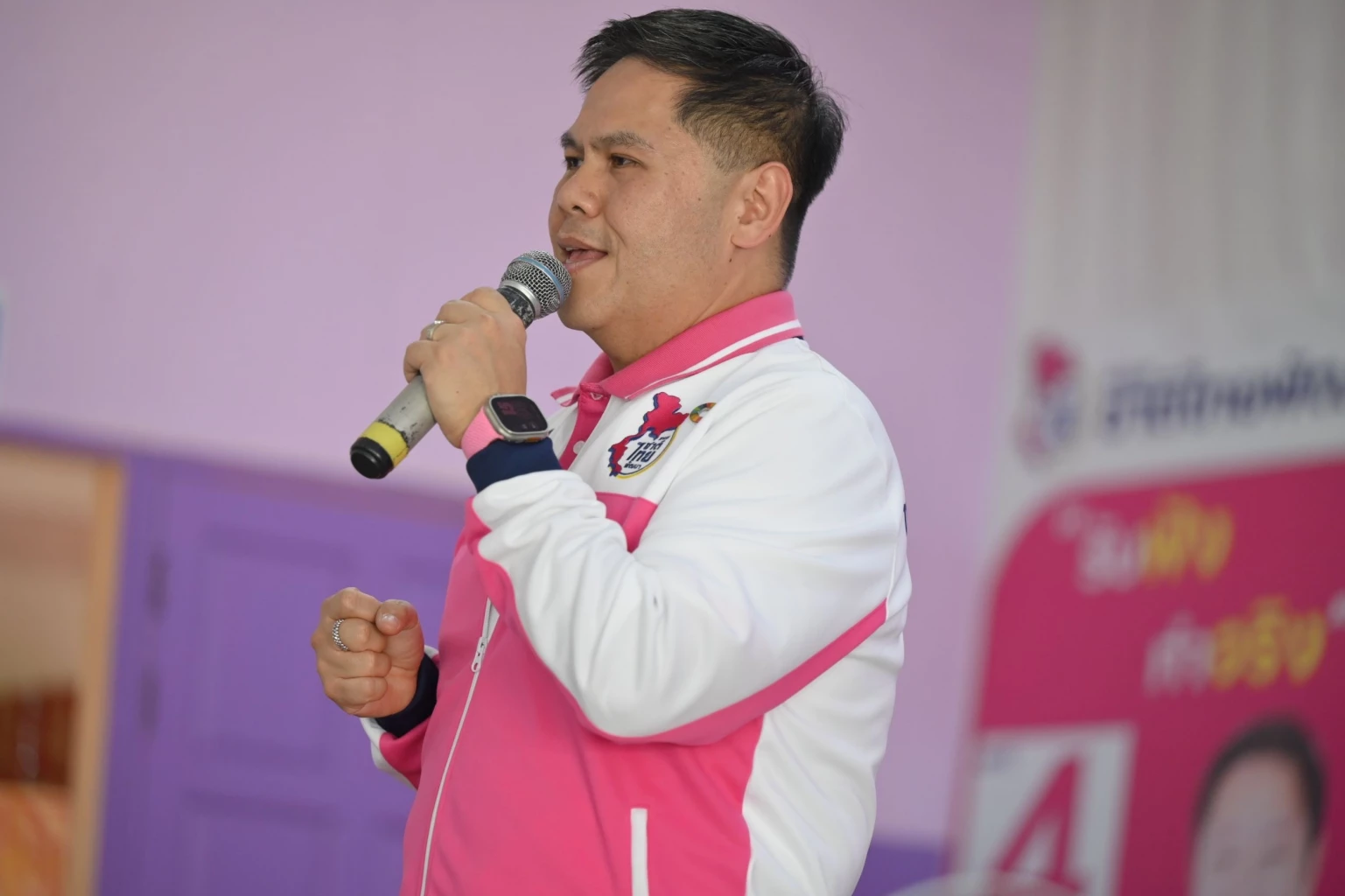 นายวราวุธ ศิลปอาชา หัวหน้าพรรคชาติไทยพัฒนา บุกเชียงรายช่วยลูกพรรคหาเสียงเลือกตั้ง2566