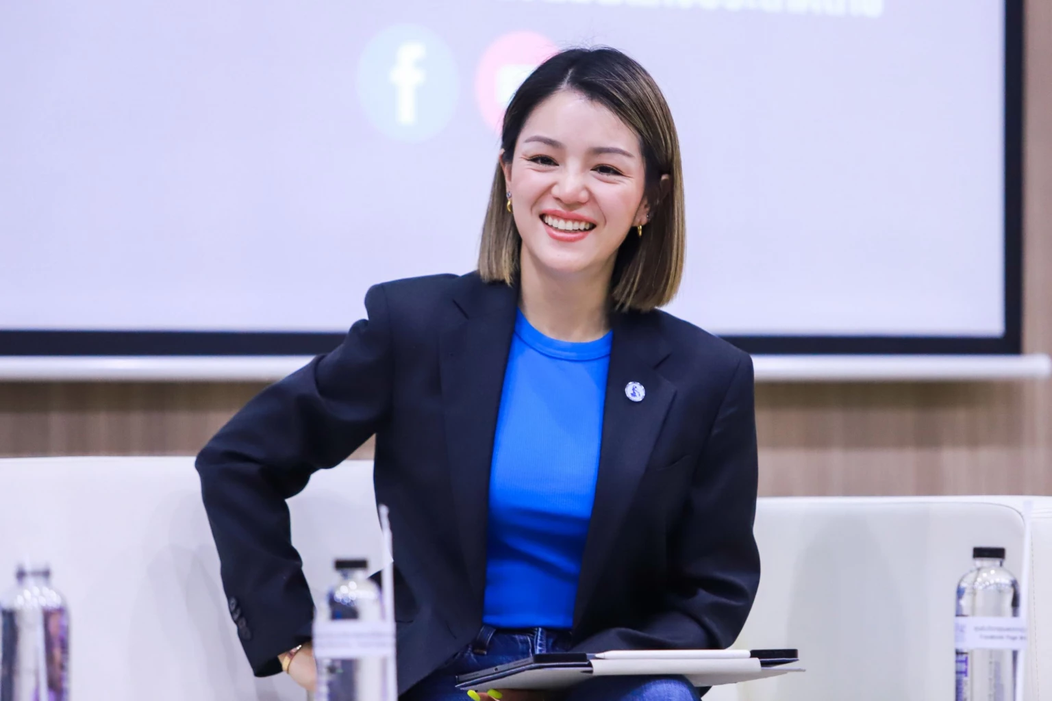 น.ส.วทันยา บุนนาค ประธานคณะทำงานนวัตกรรมการเมือง กทม. พรรคประชาธิปัตย์