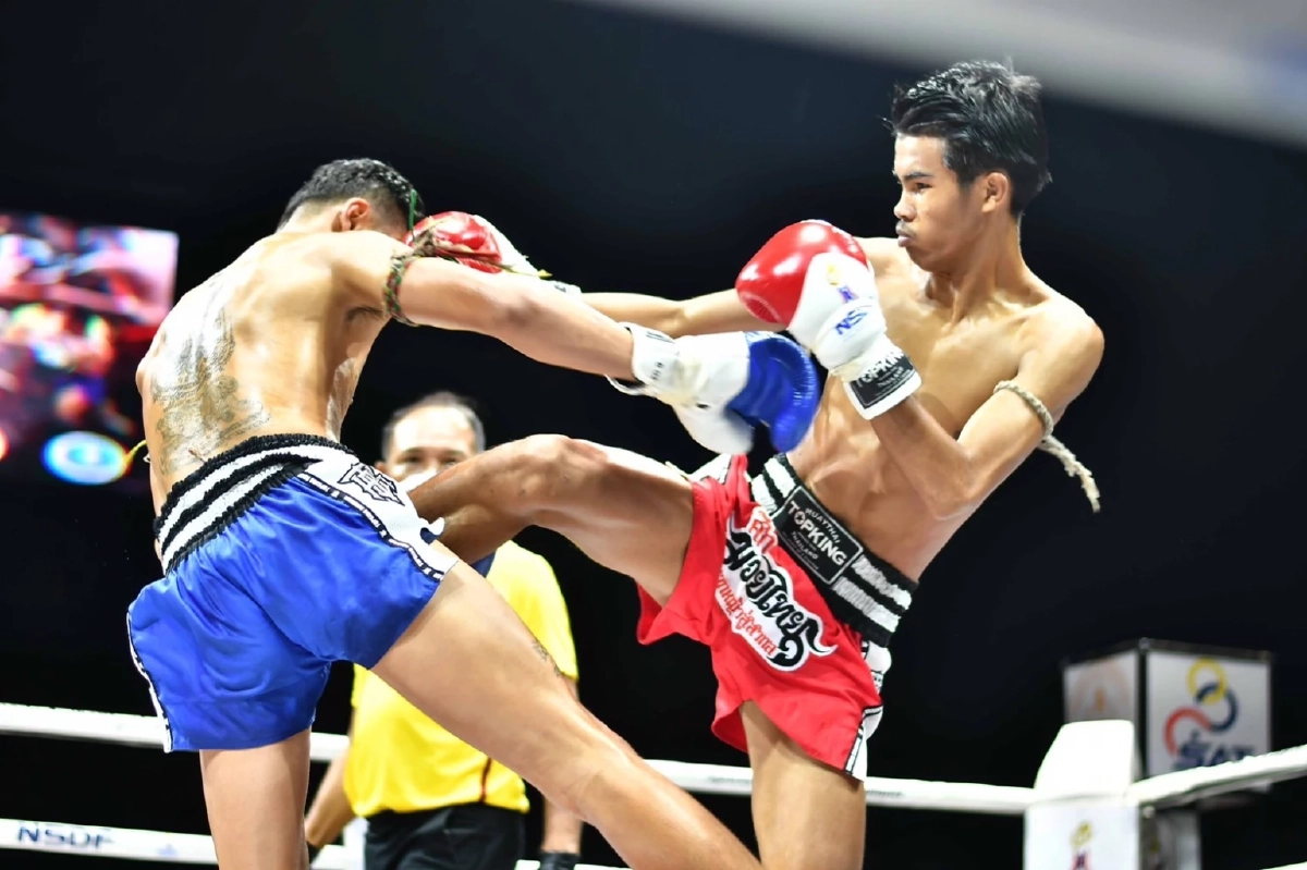 เจนภพ - หยกเพชร คว้าชัย  "มวยไทยท้องถิ่นจากรากหญ้าสู่สากล" ลิ่วรอบรองฯ