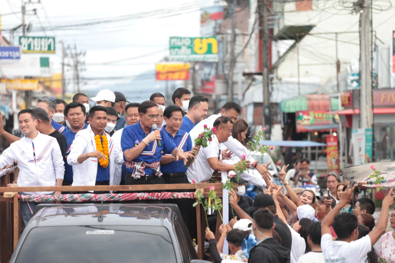 พรรครวมไทยสร้างชาติลุยหาเสียง จ.สุราษฎร์ธานี