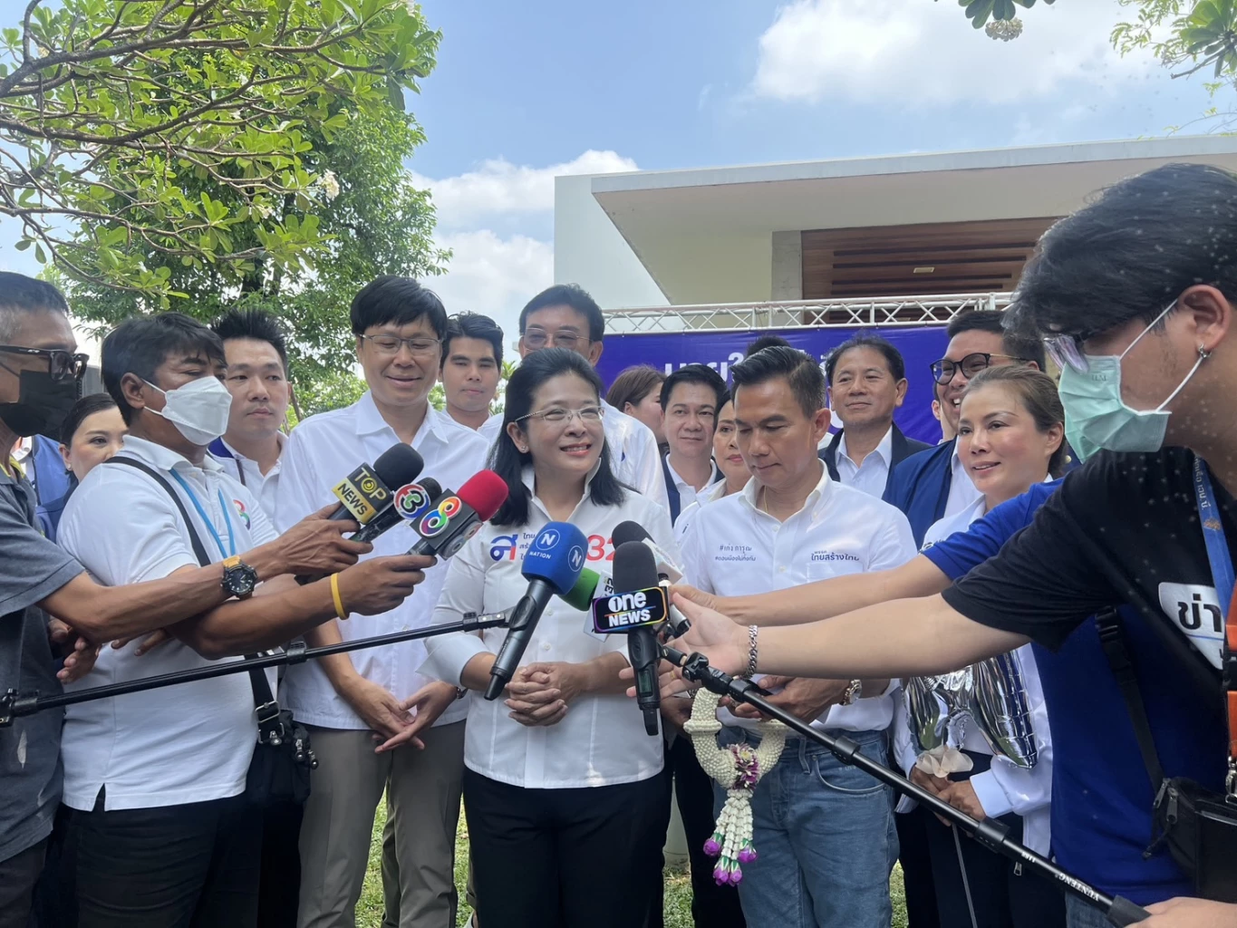 คุณหญิงหน่อยฉุนเปรียบ'ไทยสร้างไทย'พรรคพี่-น้อง เพื่อไทย