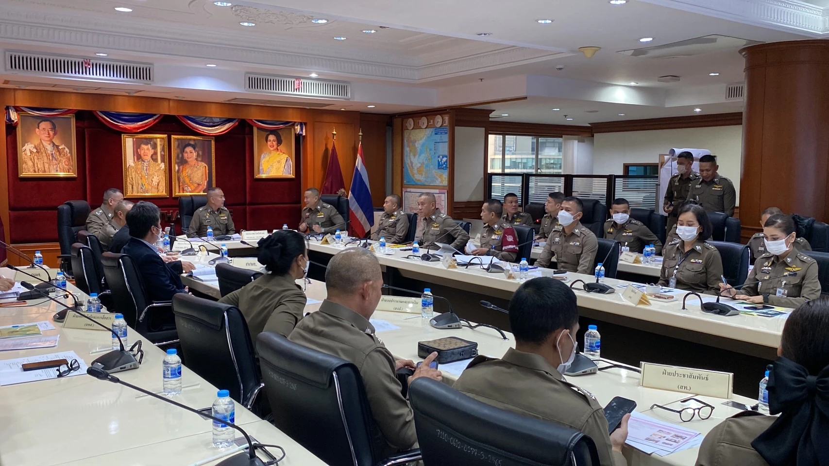 ศูนย์อำนวยการรักษาความปลอดภัยและความสงบเรียบร้อยการจัดการเลือกตั้ง สำนักงานตำรวจแห่งชาติ (ศลต.ตร.) แถลงเลือกตั้ง