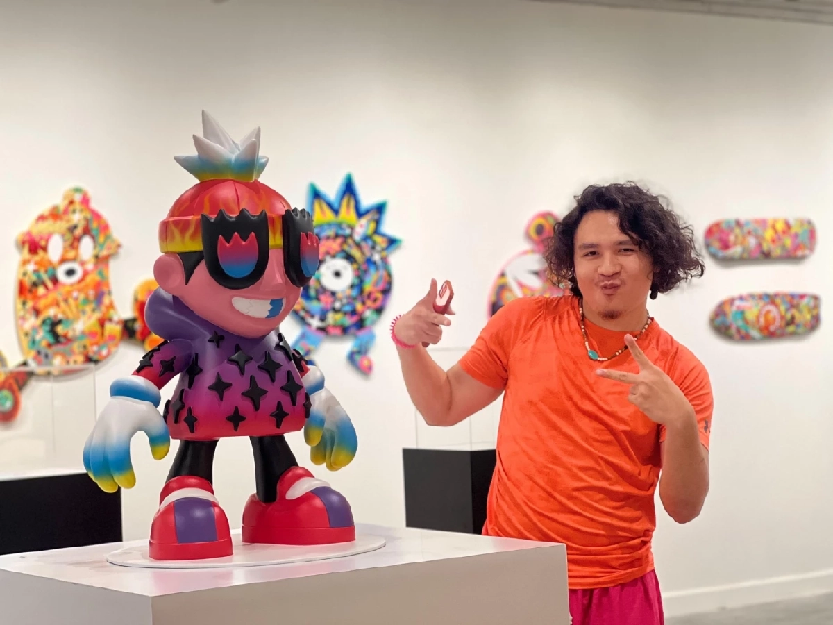 ‘ตุ๊-พลอย’ 2 ศิลปินรุ่นใหม่ โชว์งานศิลปะใจกลางเมือง ในเมโทร อาร์ต ซีรีส์ 2