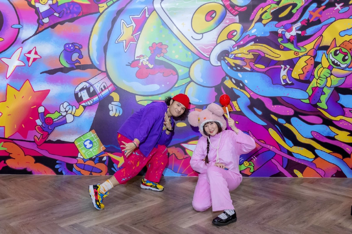 ‘ตุ๊-พลอย’ 2 ศิลปินรุ่นใหม่ โชว์งานศิลปะใจกลางเมือง ในเมโทร อาร์ต ซีรีส์ 2