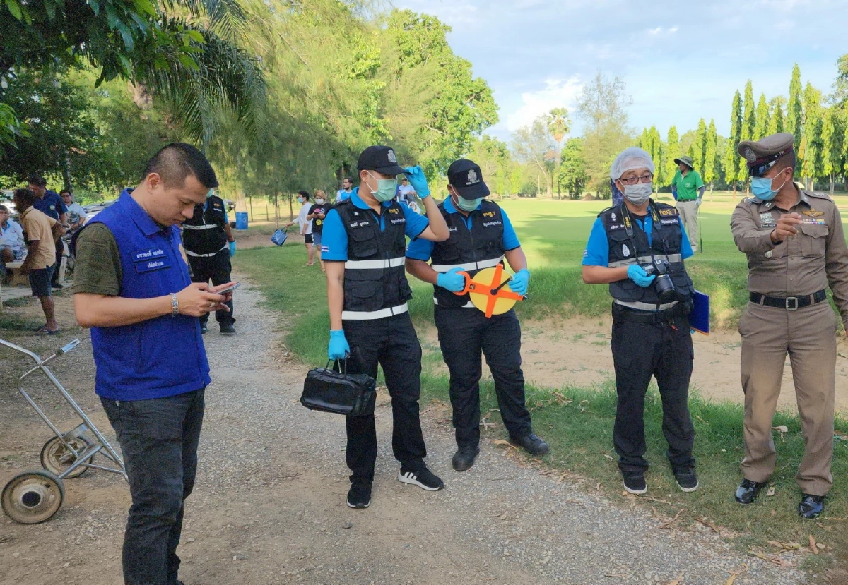 หนุ่มใหญ่เมืองโอ่งหึงโหด บุกยิงแคดดี้-ผู้จัดการสนามกอล์ฟ เจ็บสาหัส