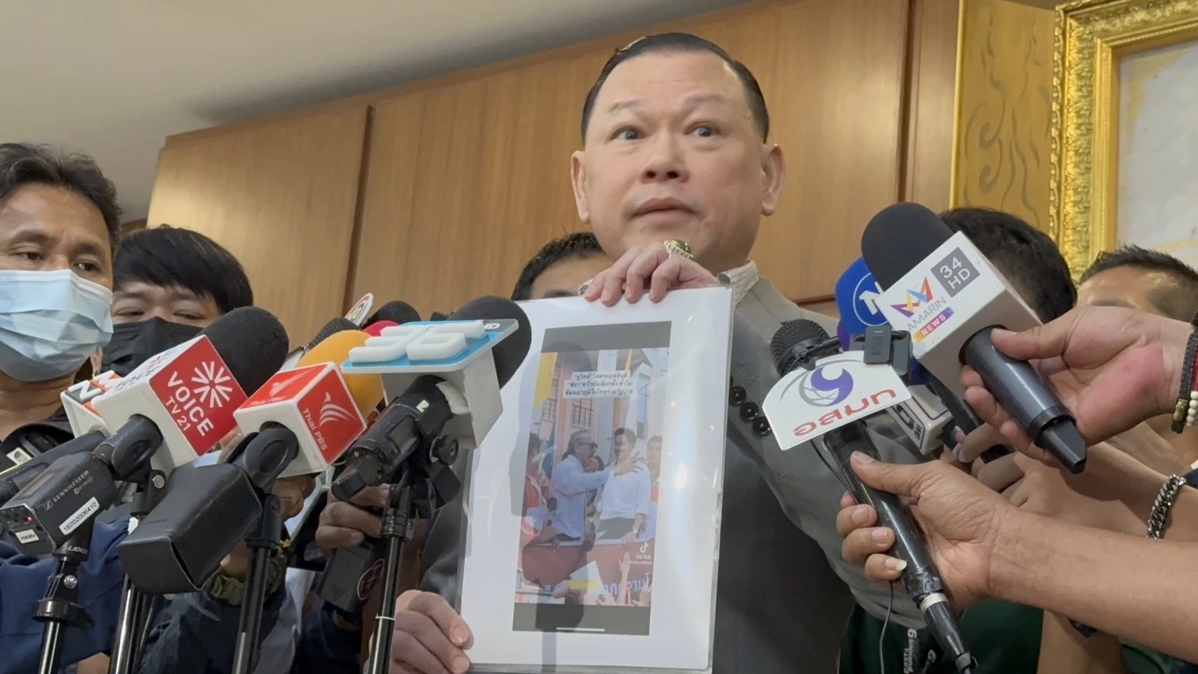 สันธนะ เข้าให้ถ้อยคำกกต.