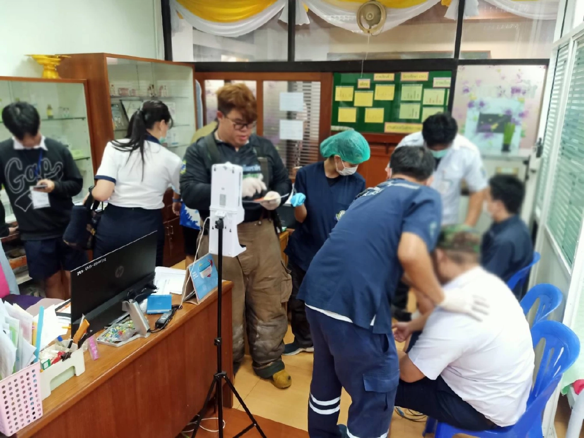 เช็กรายชื่อนักเรียนเสียชีวิต บาดเจ็บ เหตุถังดับเพลิงระเบิด ใน รร.ราชวินิต มัธยม 