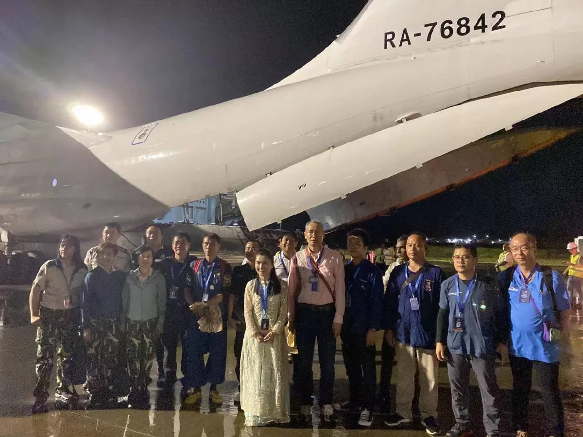 รวมภาพ 'พลายศักดิ์สุรินทร์' กลับไทย ภารกิจนำช้างไทยกลับบ้าน