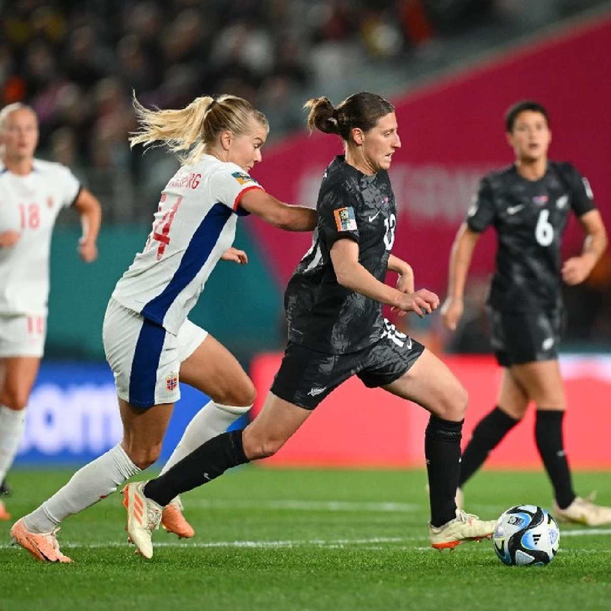 'นิวซีแลนด์' ประเดิมสอย นอร์เวย์ ศึก 'ฟุตบอลโลกหญิง2023'