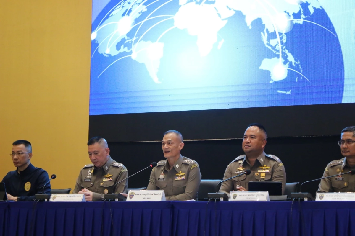 สตม.แถลงจับคดีสำคัญ 3คดี