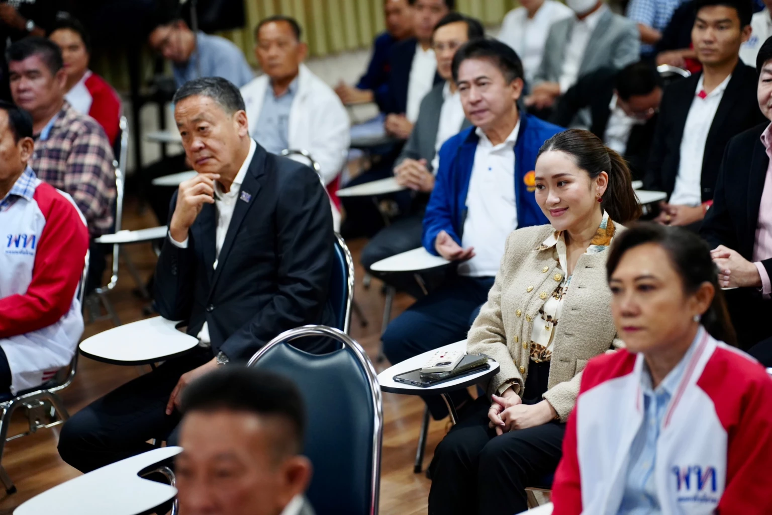 ประชุมสส.เพื่อไทย ที่พรรคเพื่อไทย เมื่อวันที่ 3 ก.ค.2566 