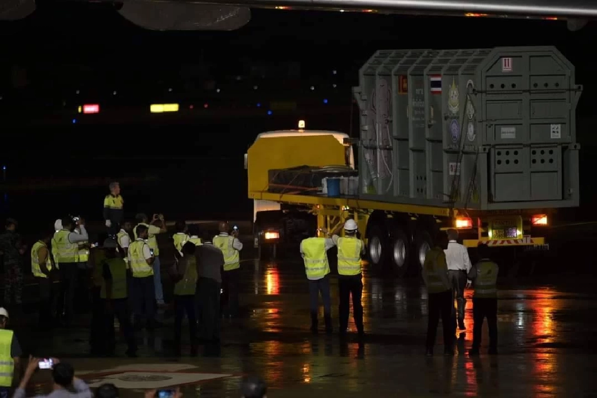 รวมภาพ 'พลายศักดิ์สุรินทร์' กลับไทย ภารกิจนำช้างไทยกลับบ้าน