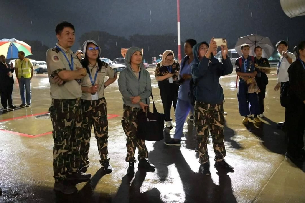 รวมภาพ 'พลายศักดิ์สุรินทร์' กลับไทย ภารกิจนำช้างไทยกลับบ้าน