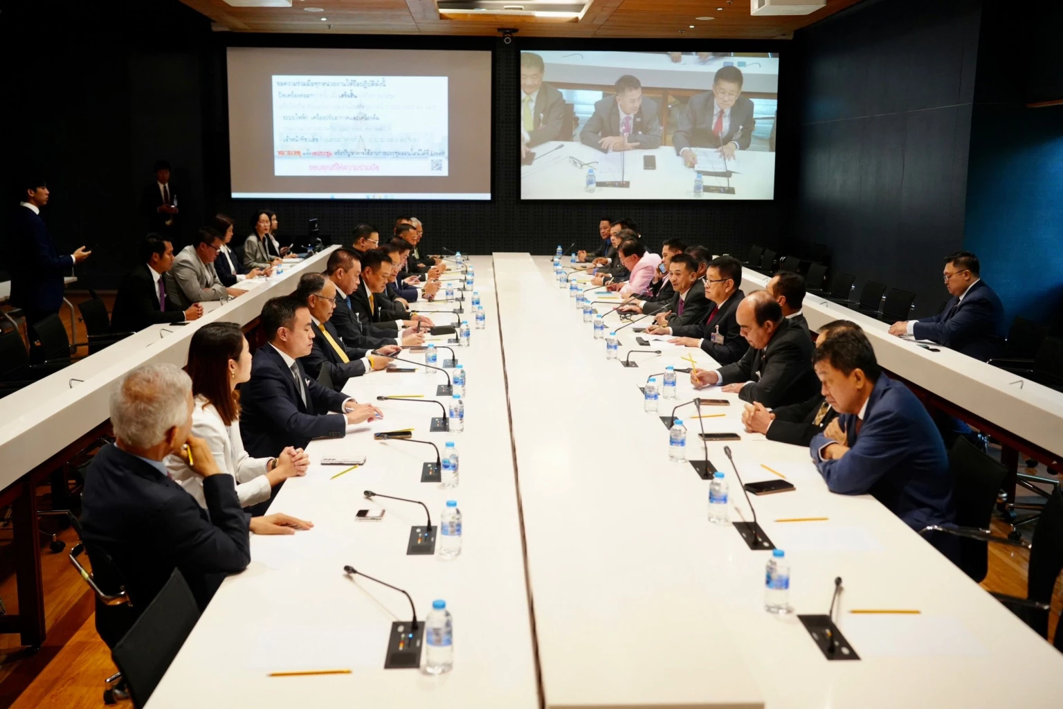 เปิดคำแถลง‘จัดตั้งรัฐบาล’ชูไม่แก้ ม.112-ไม่มี ก.ก. ดัน‘เศรษฐา’นายกคนที่30