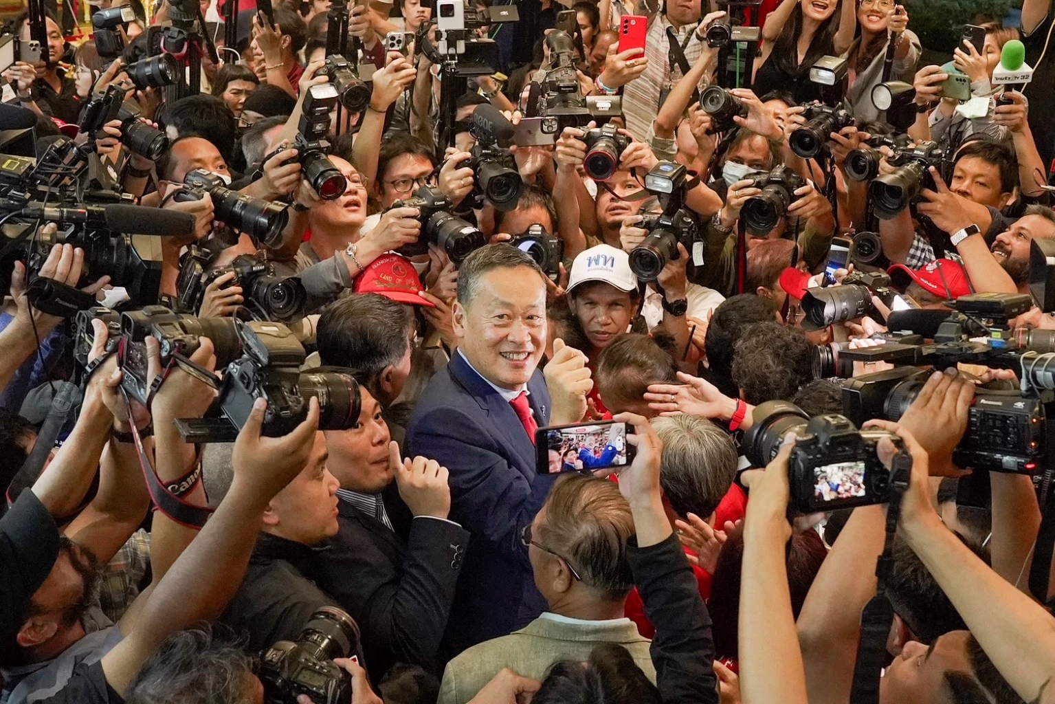 ครั้งแรก ‘เศรษฐา’ แถลงให้คำมั่น จะทำหน้าที่ ‘นายกรัฐมนตรี’ ให้ดีที่สุด