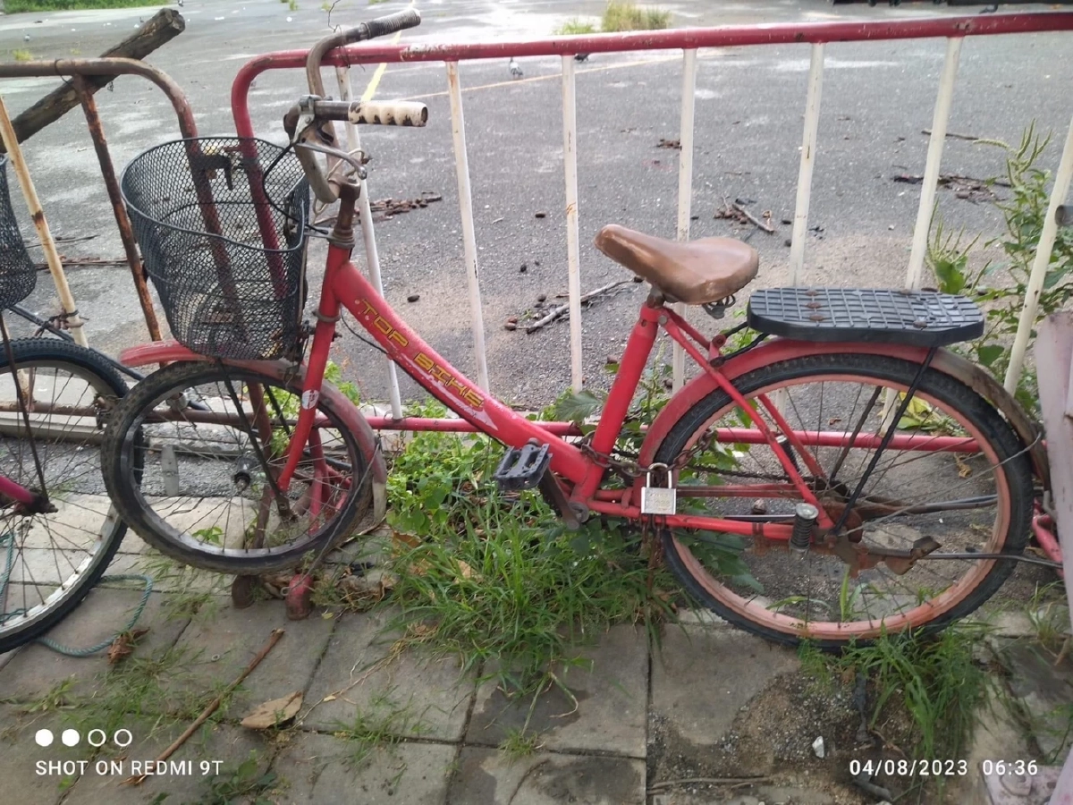 คนร้ายแอบเปลี่ยนล้อจักรยาน