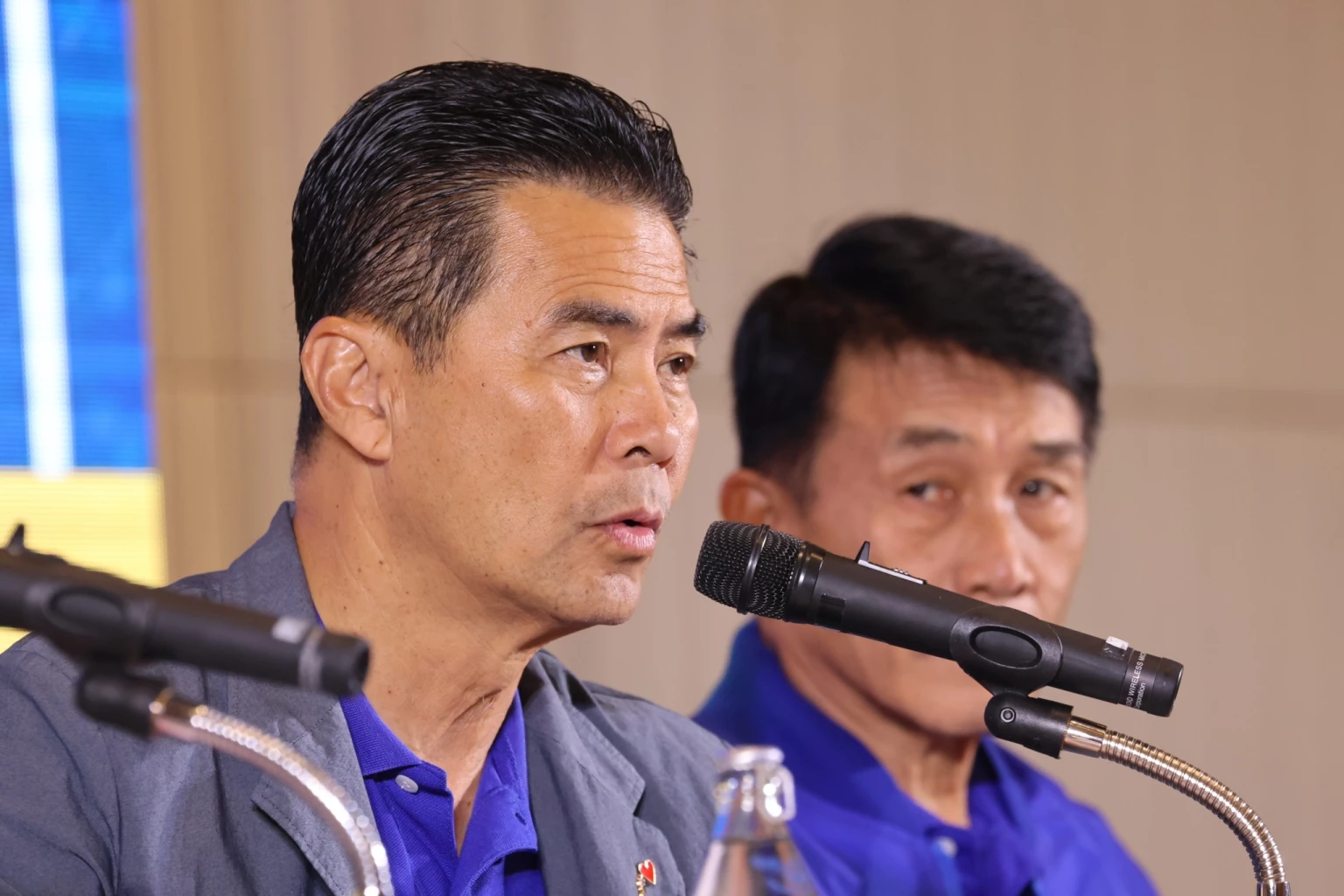 หัวหน้า-เลขาธิการ พรรคชาติพัฒนากล้า