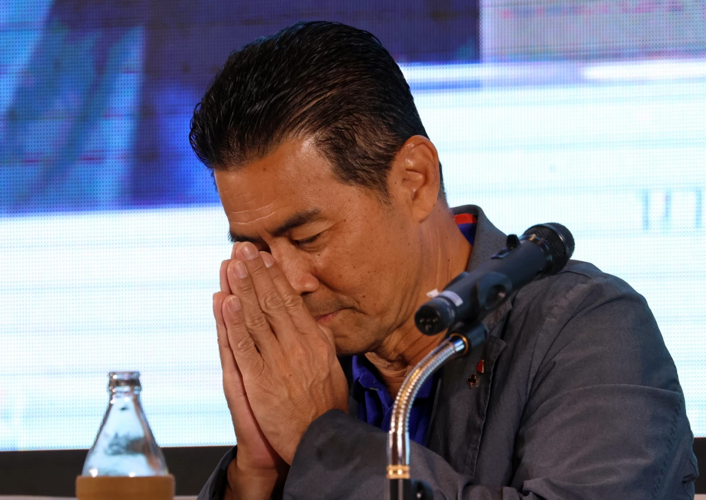 นายเทวัญ ลิปตพัลลภ หัวหน้าพรรคชาติพัฒนากล้า